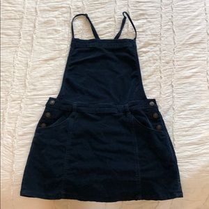 Free People Dresses - Free people Navy blue corduroy overall dress Free People Dresses - Free people Navy blue corduroy overall dress